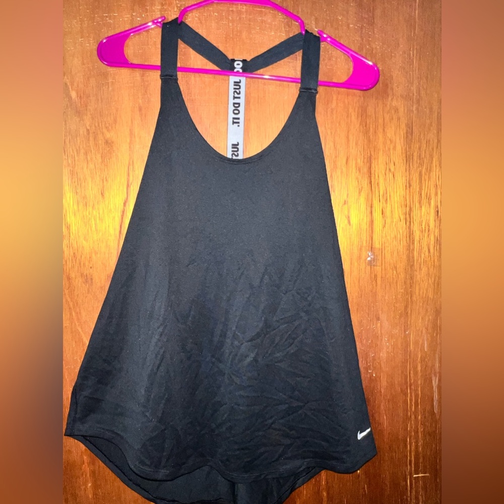 Nike drifit black tank, XL